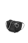 Charles Keith Chain Shoulder Messenger Bag Chest Bag Black